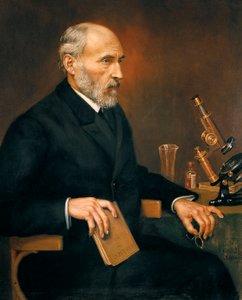 Santiago Ramon y Cajal#39;ın (1852-1934) portresi, sinir biliminin babası İspanyol doktor by Unbekannter Künstler