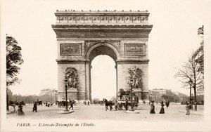 Kartpostal/Arc de Triomphe de l