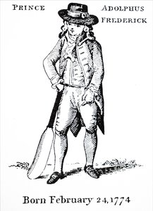 Prens Adolphus, Cambridge Dükü by Unbekannt
