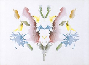 Psikolojik Testler Rorschach mürekkep lekesi testi by Unbekannt