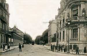 Reims: Lundy Bulvarı, Ceres Esplanade, yirminci yüzyılın başında (kartpostal) by Benjamin Baud