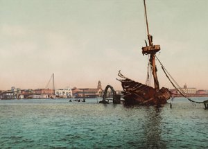 Restos del USS Maine, Havana (fotoğraf) by Unbekannt