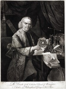 Richard Lovett, İngiliz fizikçi, c 1750-1780 by Unbekannt