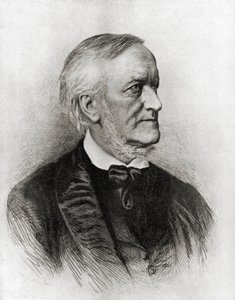 Richard Wagner - profil by Unbekannt