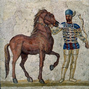 Romalı savaş arabası sürücüsü, MS 2.-3. yy. by Unbekannt