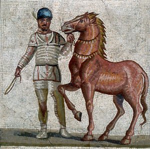 Romalı savaş arabası sürücüsü, MS 2.-3. yy. by Unbekannt