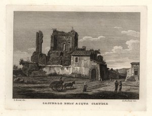 Aqua Claudia su kemeri kalıntıları, Castelo dell