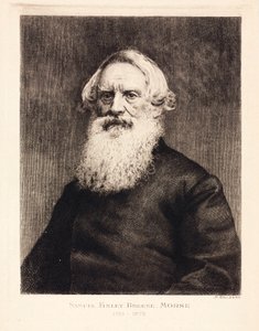Samuel FB Morse, Amerikalı sanatçı ve Mors kodunun mucidi, c 1870 by Unbekannt