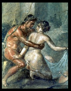 Satyr ve Maenad, Pompeii