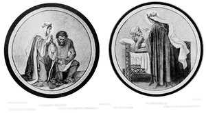 Macaristan'ın kutsal Elizabeth'inin yaşam sahnesi by Unbekannter Künstler