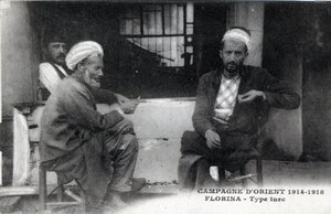 Sırbistan, Florina: Türk erkekleri - Kartpostal 1914-1918 by William M. Timlin