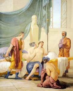 Sokrates Genç Alkibiades Öğretiyor by Unbekannt