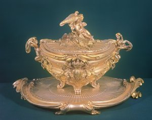 Çorba kasesi, Louis XV, Rusya İmparatoriçesi Elizabeth (1709-62) için, F.T.Germain, Paris tarafından by Unbekannt