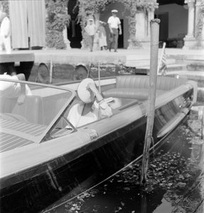 Aktris GRETA GARBO - VENEDİK - 1955 by Unbekannt