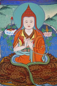 Te Tusand Buddha Tapınağı Dashang Kagyu Ling Cemaati Jamgan Contral Ladre Thaye Monak Dua Eden, La Bolaye, Fransa by Unbekannt