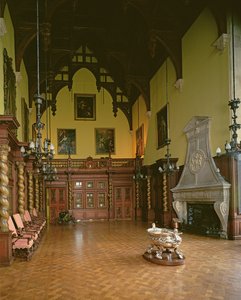 The Great Hall, Burghley House, Stamford, Lincolnshire (fotoğraf) by Unbekannt