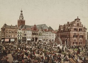 Büyük Pazar, Nijmegen, c.1900 by Unbekannt