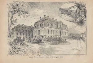 Paris'teki Pasteur Enstitüsü by Unbekannter Künstler