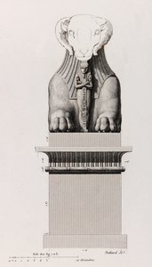 Teb: Karnak, yakın çekim by Unbekannt