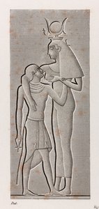 Thebes, Karnak, yakın çekim by Unbekannt