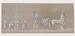 Teb: Karnak, yakın çekim by Unbekannt