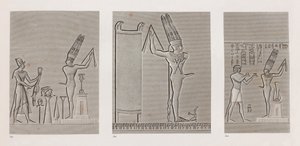 Thebes, Karnak yakın çekim serisi by Unbekannt