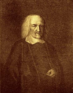 Thomas Hobbes (gravür) by Unbekannter Künstler