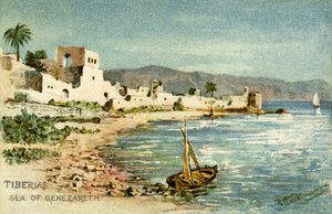 Tiberias - Genezareth denizi by Unbekannter Künstler