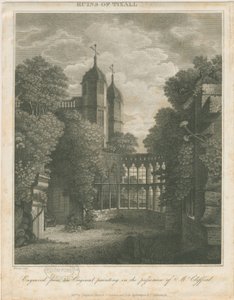 Tixall Hall: gravür ve [?19. yüzyılın başları] by Unbekannt