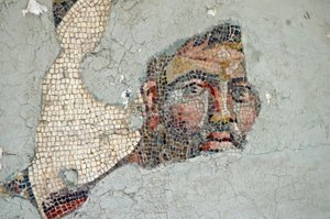 İki Sporcu Mozaiği, Samandağı, Türkiye by Unbekannt