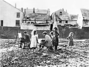 Birleşik Krallık : Torridge Nehri Tarafından Boyama Sanatçıları. Appledore, Devon by Unbekannt