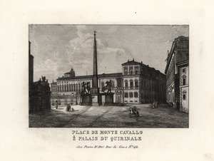 Quirinal Sarayı ve Meydanı, Palazzo del Quirinale ve Piazza del Quirinale, Roma