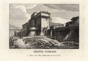 Roma kale kasabası Grottaferrata, Roma
