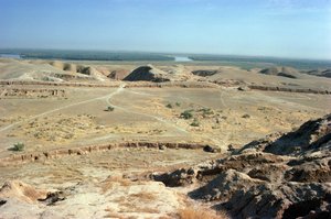 Elaminte Kralı Untash-Gal (MÖ 1265-46) tarafından yaptırılan Ziggurat'ın görünümü (fotoğraf) by Unbekannt