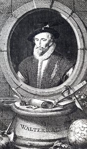 Walter Raleigh. by Unbekannt