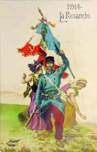Savaş 14/18, İntikam, 20. yüzyılın başları (kartpostal) by Unbekannter Künstler