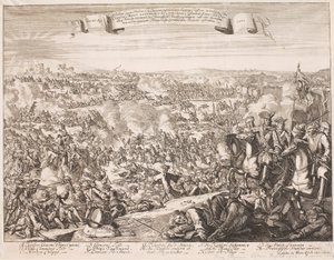 1702'de Luzzara Savaşı ile ilgili broşür