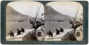 Limandan Hong Kong, 1901 by Underwood and Underwood