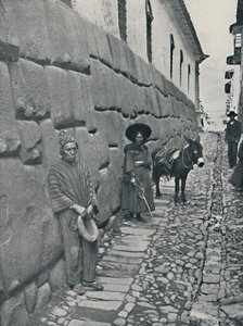 İnka Duvarcılık, Cuzco, 1916