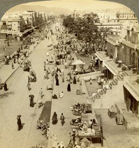 Johri Bazaar, Jepore, Orissa, Hindistan. by Underwood and Underwood