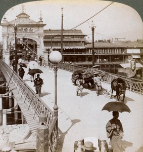 ぉ Okin ing West ayrıca çocuk köprüsü, Ito, Japonya, 1904
