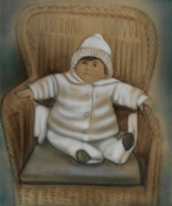 Sandalyedeki Çocuk by Unidentified