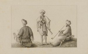 Türbanlı Üç Adam by Unidentified