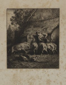 Domuzları Besleyen Kadın by Unidentified