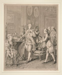 Salon Sahnesi (Törene Hazırlık) by Unknown