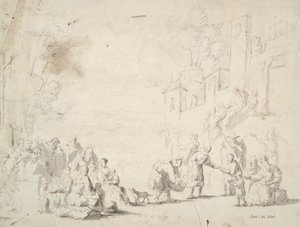 fakirleri beslemek by Unknown