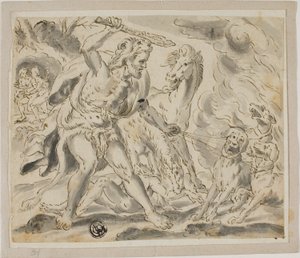 Herkül, Cerberus ve Diomedes