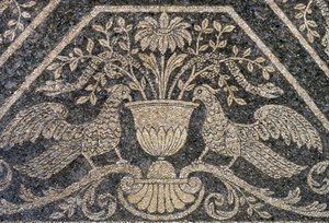 Mozaik ve duvar süslemeleri, Villa Litta Visconti Borromeo Arese