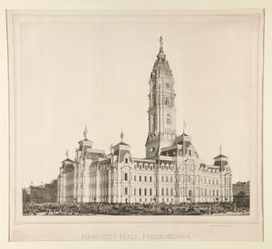 Yeni Belediye Binası, Philadelphia by Unknown