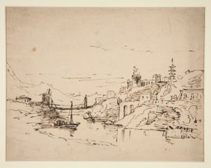 Nehir Manzarası by Unknown